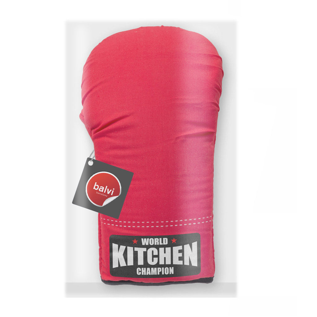 Design-lahja – gant de cuisine gant de boxe balvi 