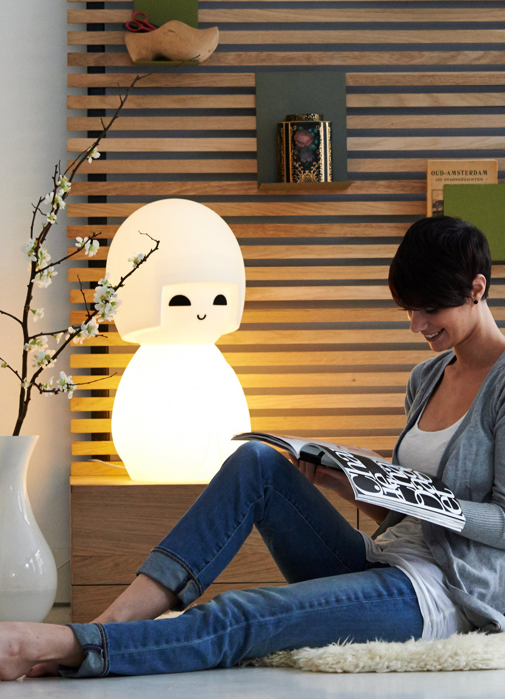Regalo de diseño – lampe kokeshi mr maria 
