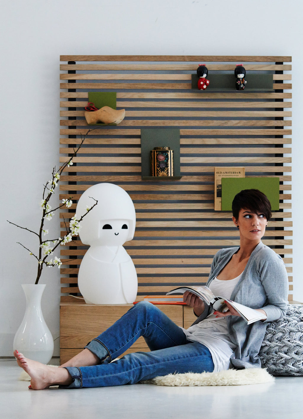 Regalo de diseño – lampe kokeshi mr maria 