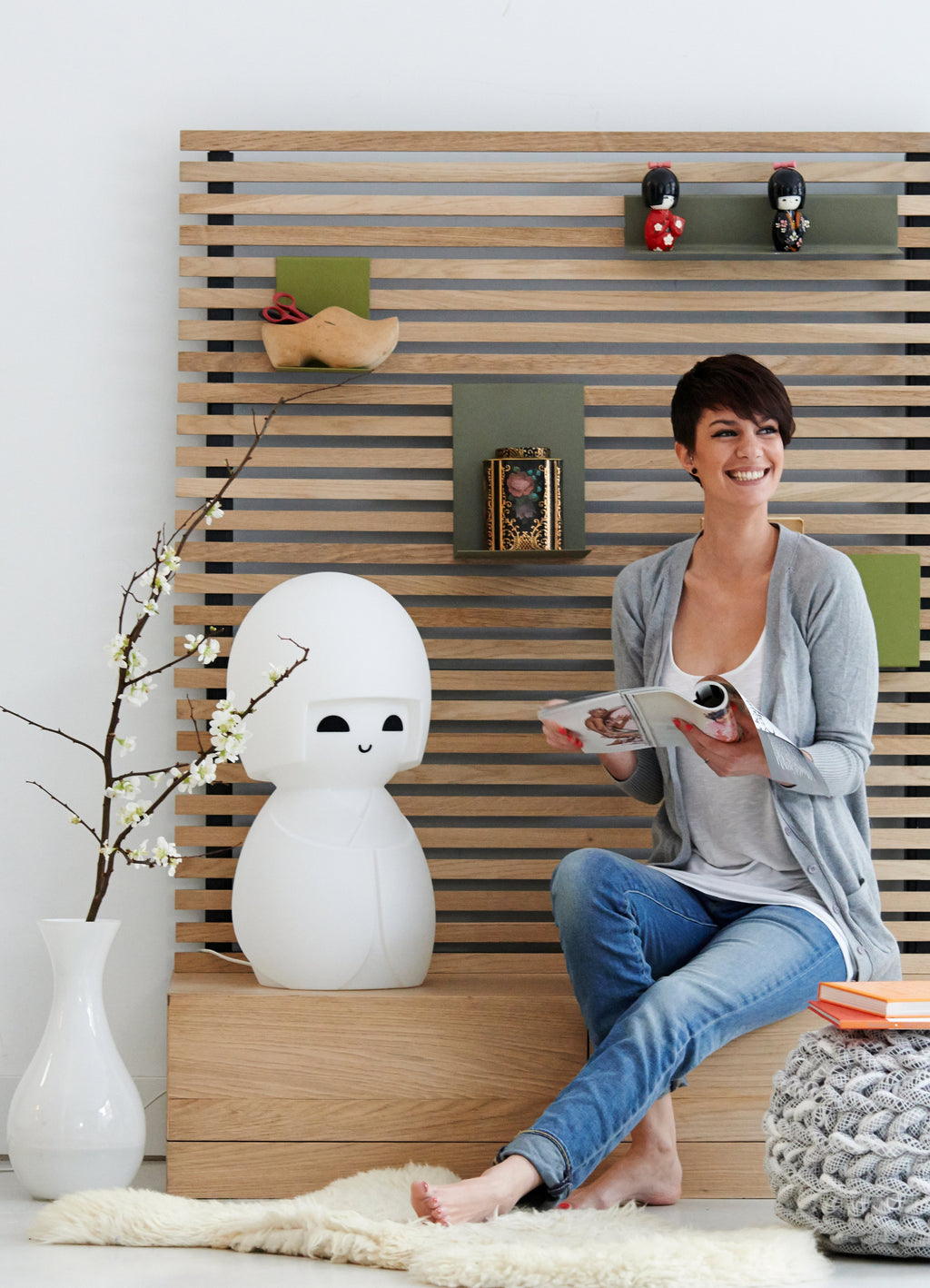 Regalo de diseño – lampe kokeshi mr maria 